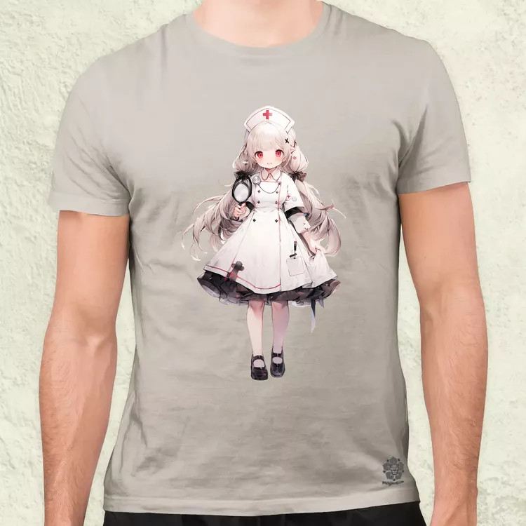 Chibi nővér v2 férfi póló