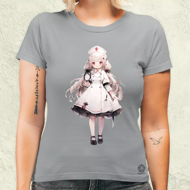 Chibi nővér v2 női póló