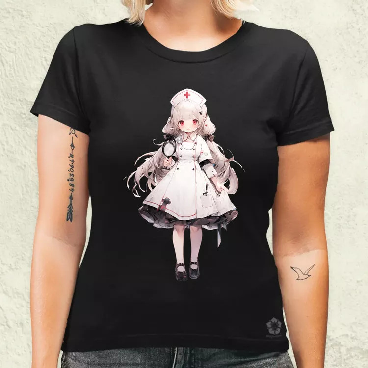 Chibi nővér v2 női póló