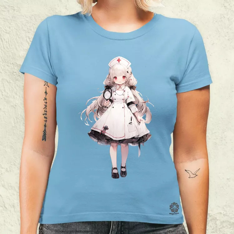 Chibi nővér v2 női póló