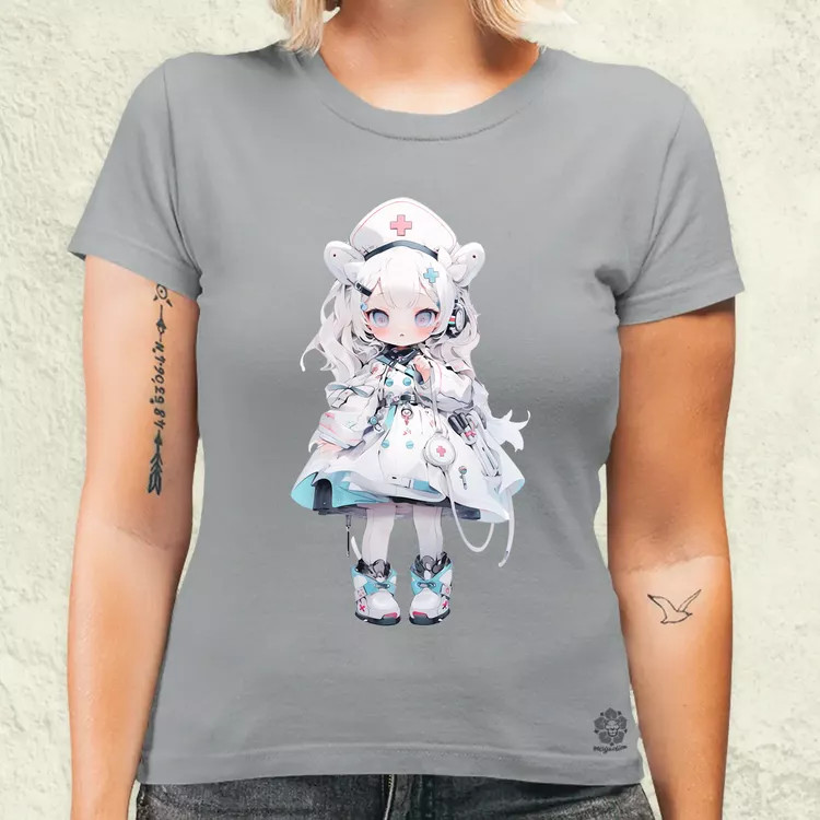Chibi nővér v3 női póló