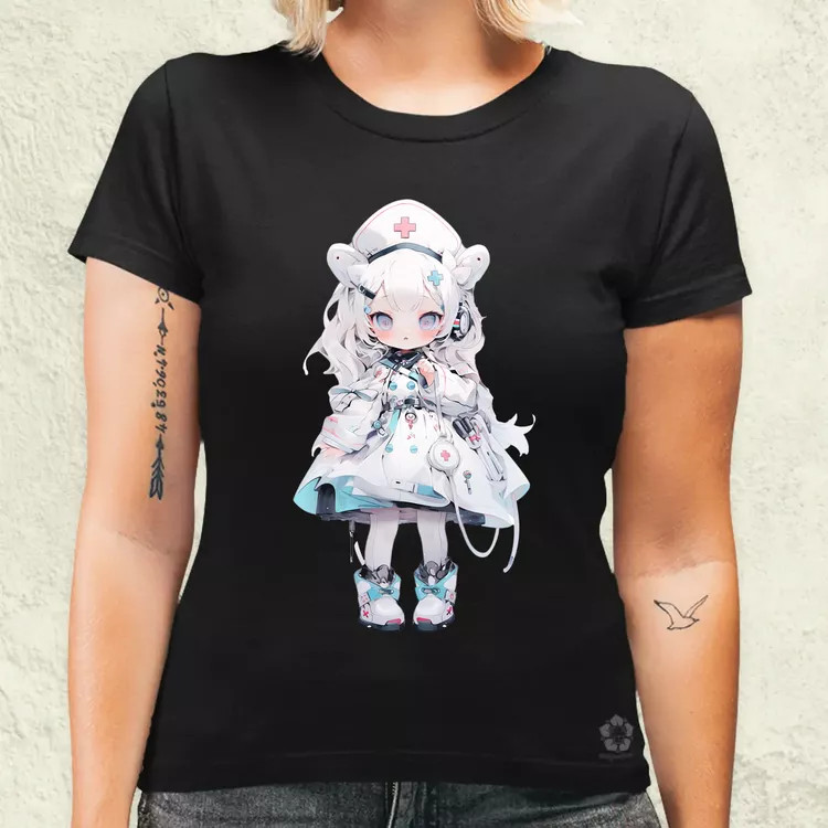 Chibi nővér v3 női póló