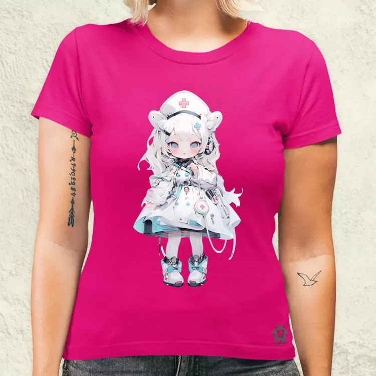Chibi nővér v3 női póló