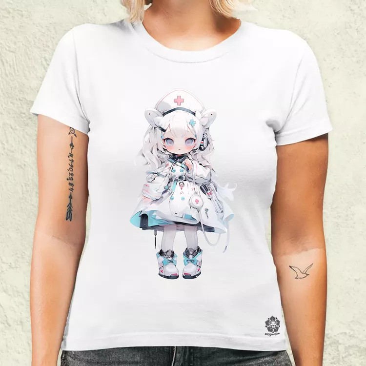 Chibi nővér v3 női póló