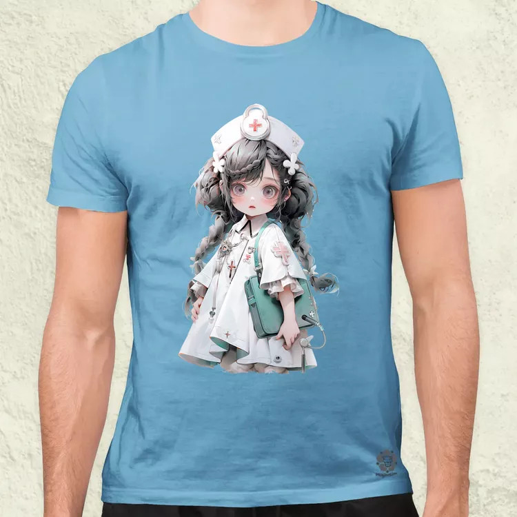 Chibi nővér v4 férfi póló