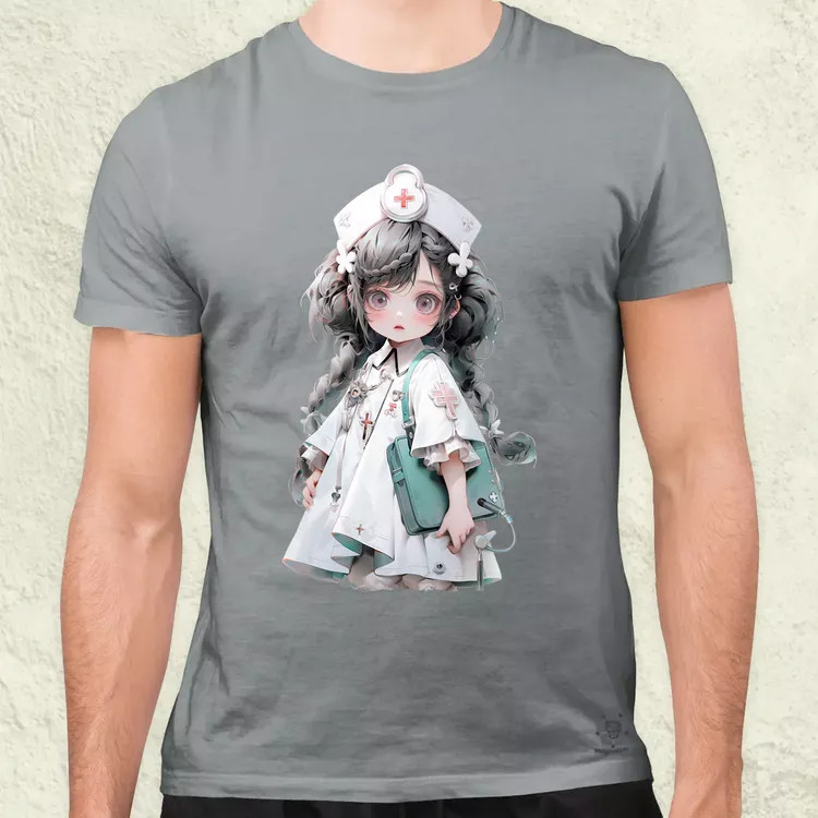 Chibi nővér v4 férfi póló