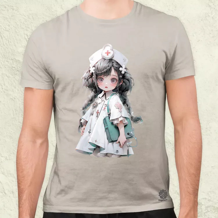 Chibi nővér v4 férfi póló