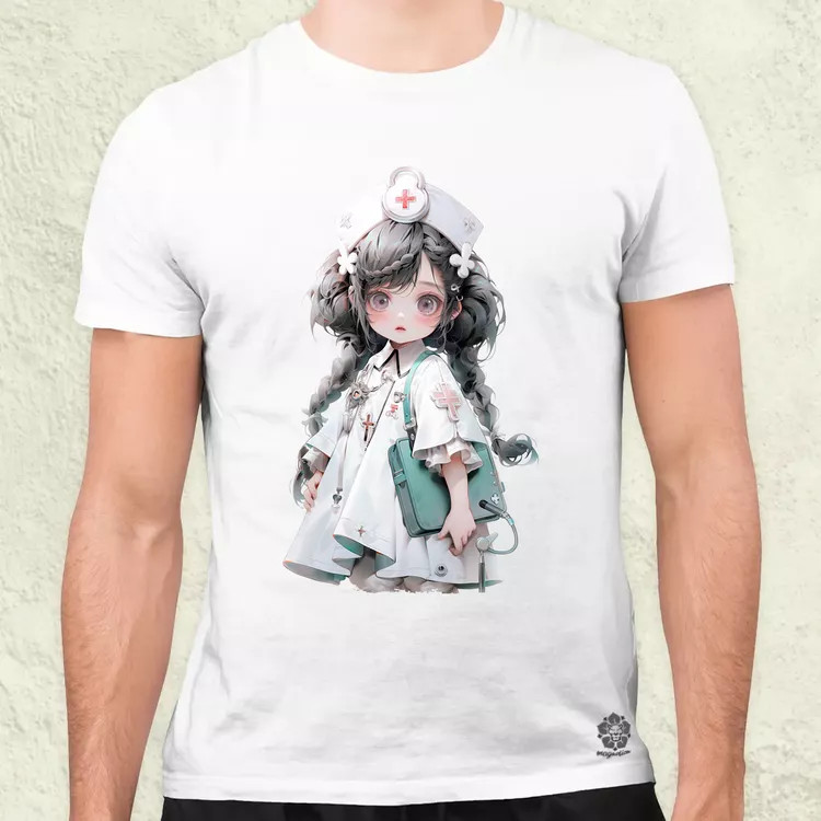 Chibi nővér v4 férfi póló