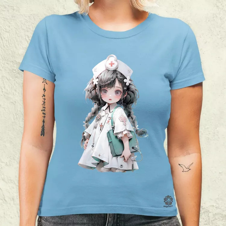 Chibi nővér v4 női póló