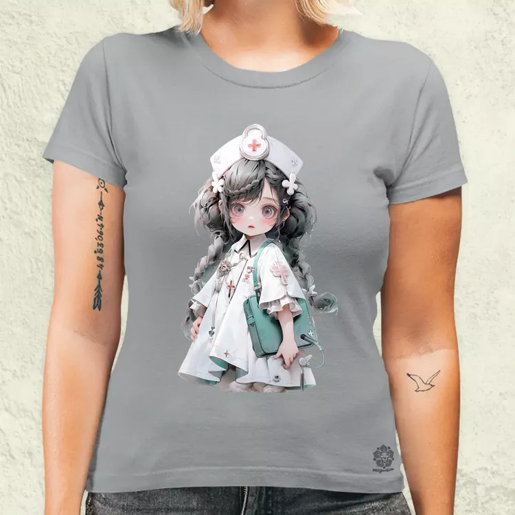 Chibi nővér v4 női póló