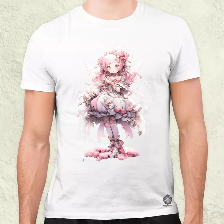 Chibi tündér v1 férfi póló