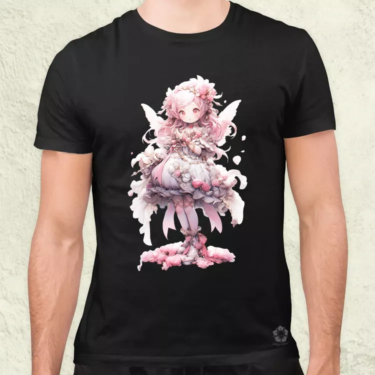 Chibi tündér v1 férfi póló