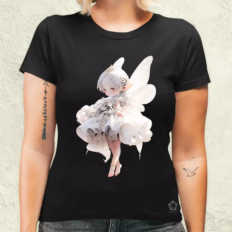 Chibi tündér v2 női póló