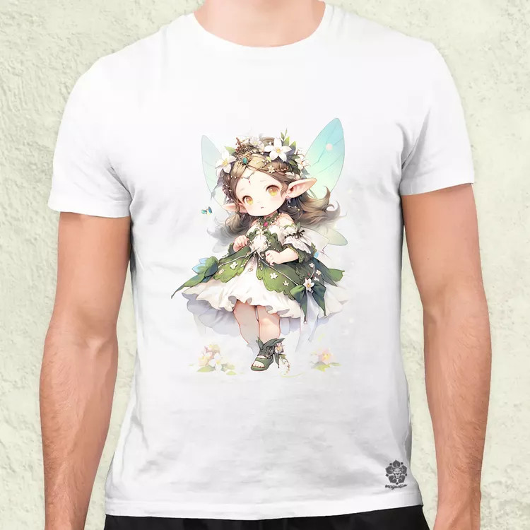 Chibi tündér v4 férfi póló