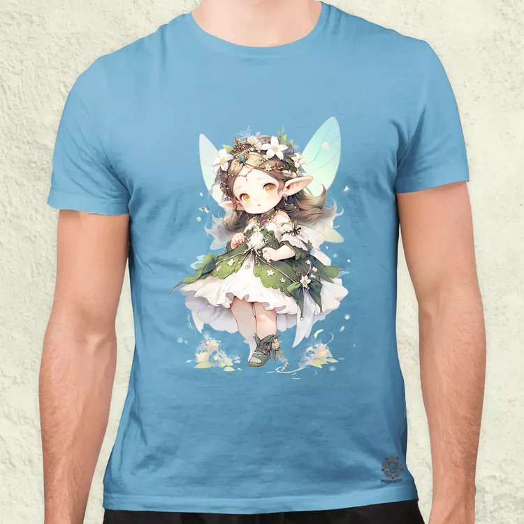 Chibi tündér v4 férfi póló