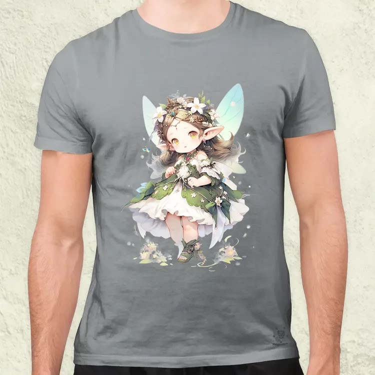 Chibi tündér v4 férfi póló