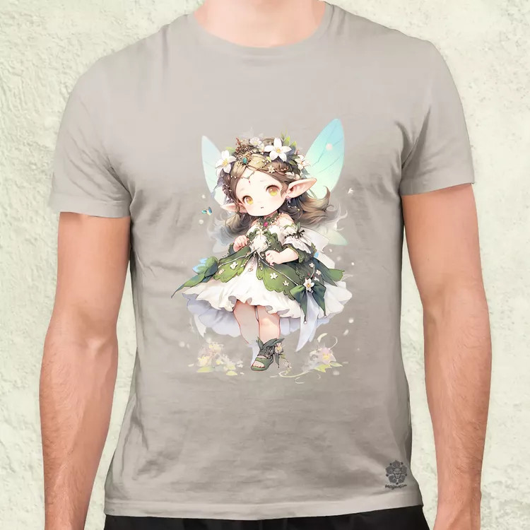 Chibi tündér v4 férfi póló
