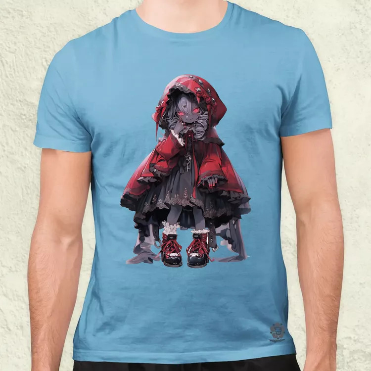 Chibi vámpír lány v3 férfi póló
