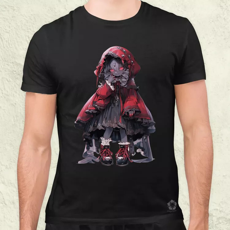 Chibi vámpír lány v3 férfi póló
