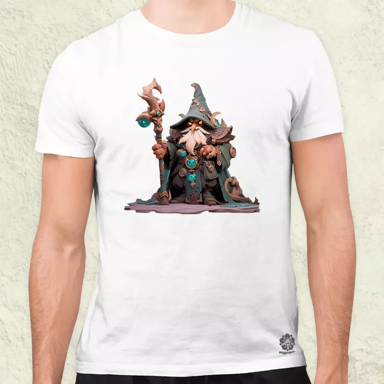 Chibi varázsló v1 férfi póló