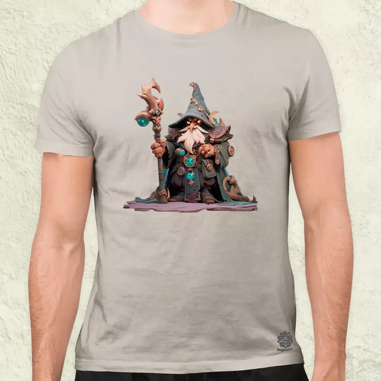 Chibi varázsló v1 férfi póló