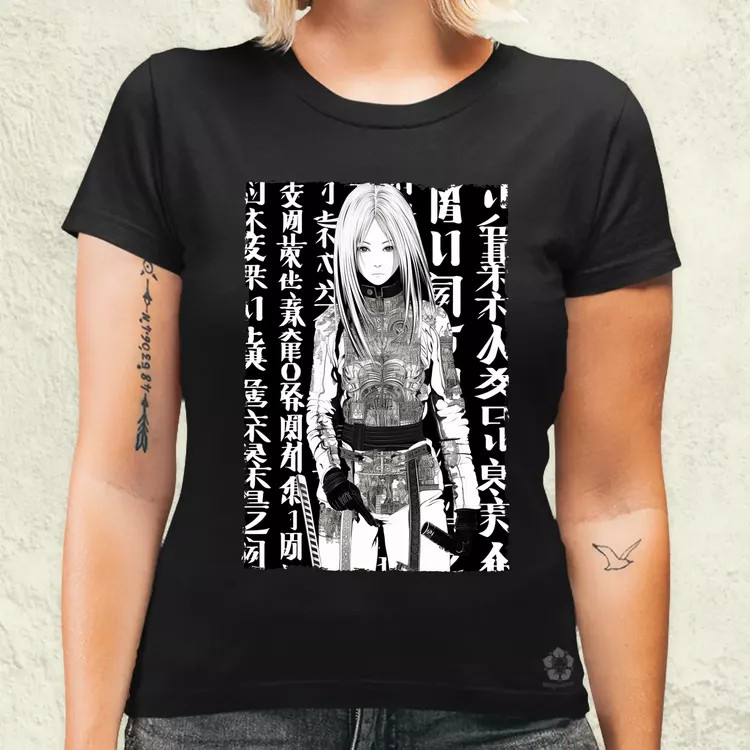 Cyberpunk manga lány v1 női póló