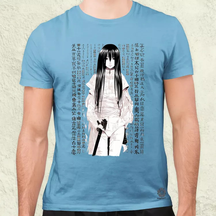 Cyberpunk manga lány v4 férfi póló