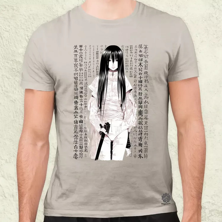 Cyberpunk manga lány v4 férfi póló