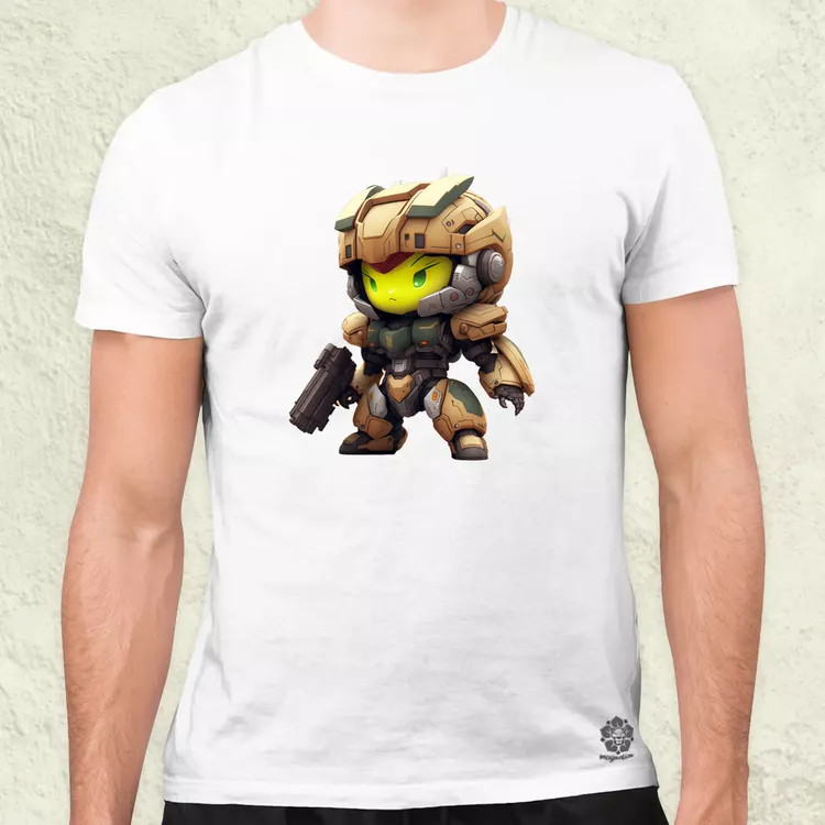 Gundam Halo fanart v1 férfi póló