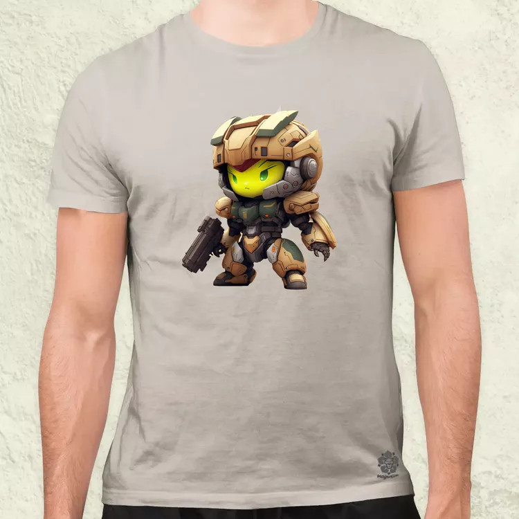 Gundam Halo fanart v1 férfi póló
