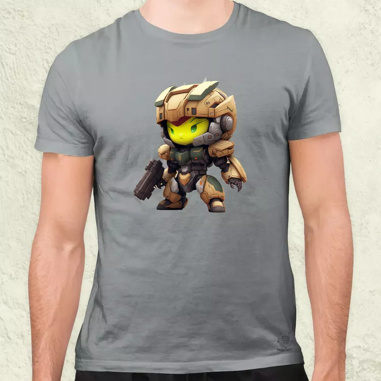 Gundam Halo fanart v1 férfi póló