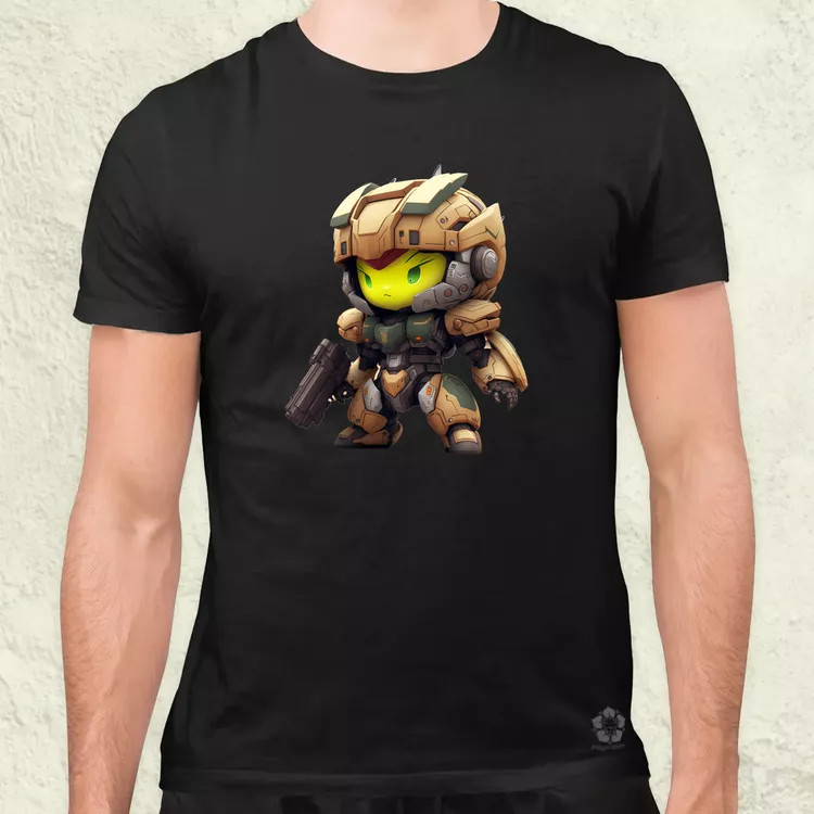 Gundam Halo fanart v1 férfi póló