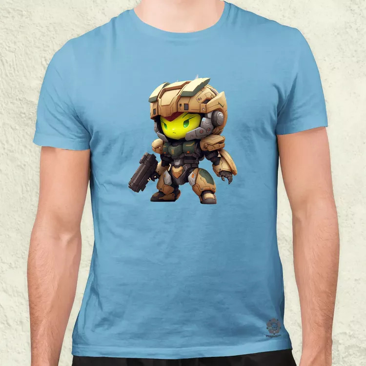 Gundam Halo fanart v1 férfi póló