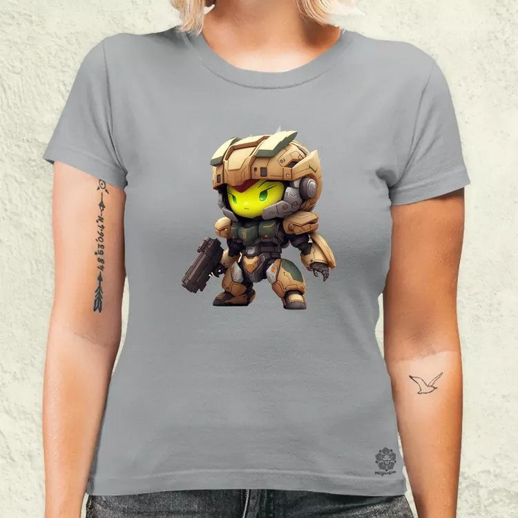 Gundam Halo fanart v1 női póló