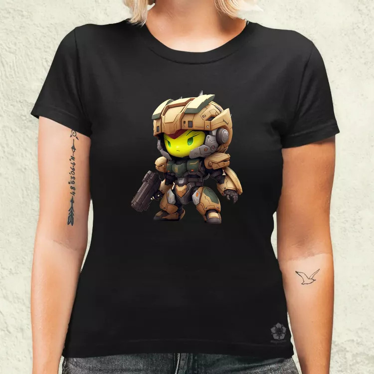 Gundam Halo fanart v1 női póló