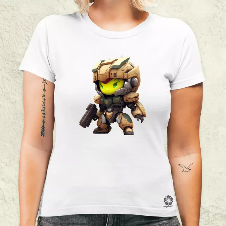 Gundam Halo fanart v1 női póló