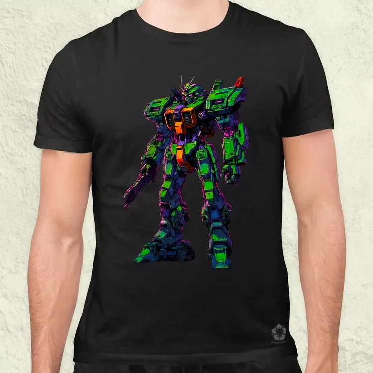 Gundam v1 férfi póló
