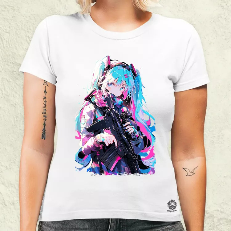 Hatsune Miku fanart v1 női póló