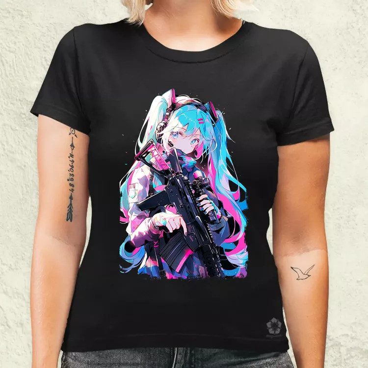 Hatsune Miku fanart v1 női póló