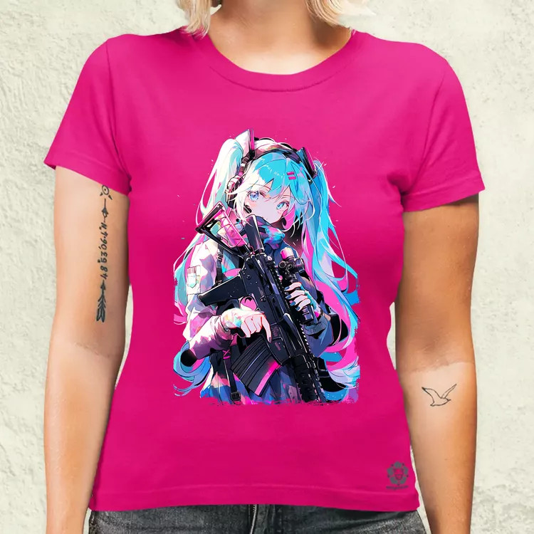 Hatsune Miku fanart v1 női póló