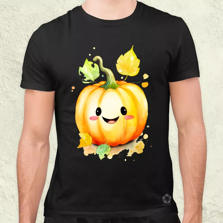 Kawaii Halloween v3 férfi póló