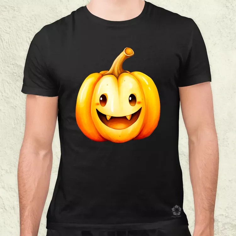 Kawaii Halloween v5 férfi póló