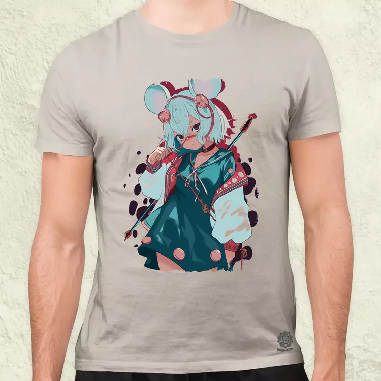 Szupercuki anime lány v2 férfi póló