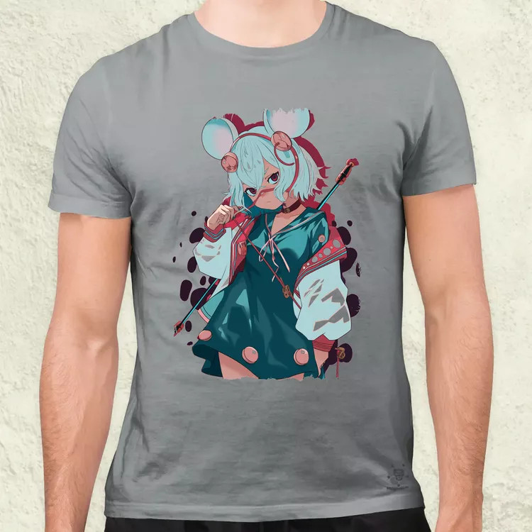 Szupercuki anime lány v2 férfi póló