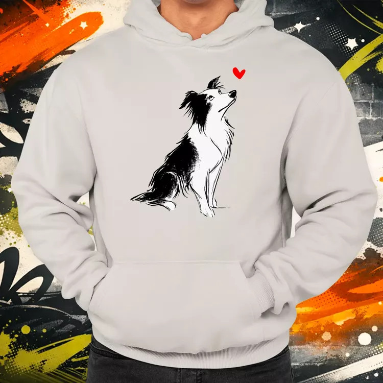 Border Collie skeccs férfi pulóver