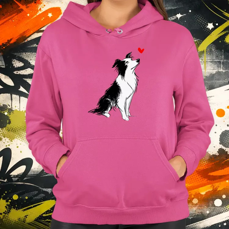 Border Collie skeccs női pulóver