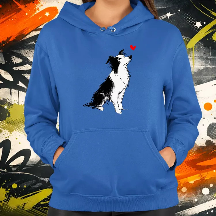 Border Collie skeccs női pulóver