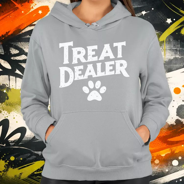 Treat Dealer fehér női pulóver
