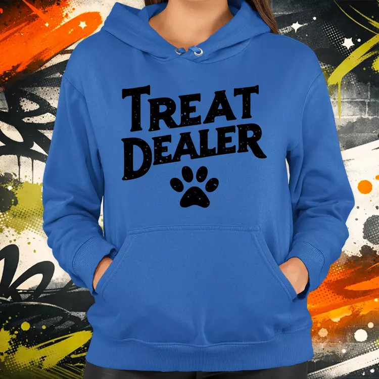 Treat Dealer fekete női pulóver