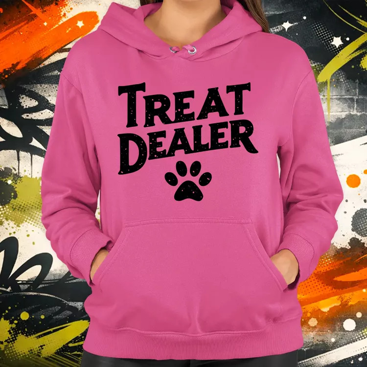 Treat Dealer fekete női pulóver